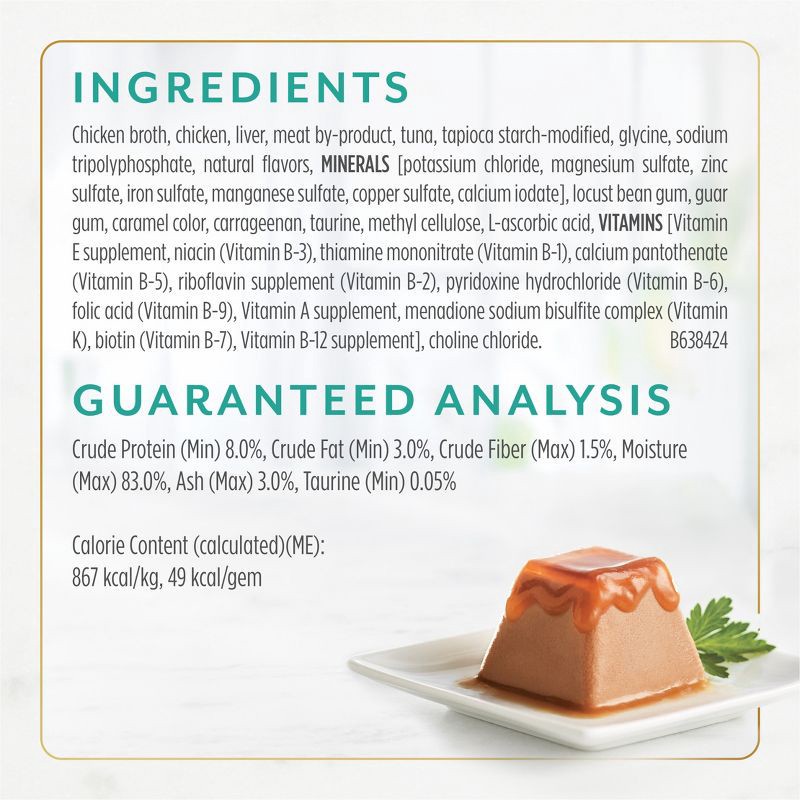 slide 6 of 15, Fancy Feast Gems Tuna Flavor Adult Wet Cat Food - 2oz/2ct, 2 ct; 2 oz