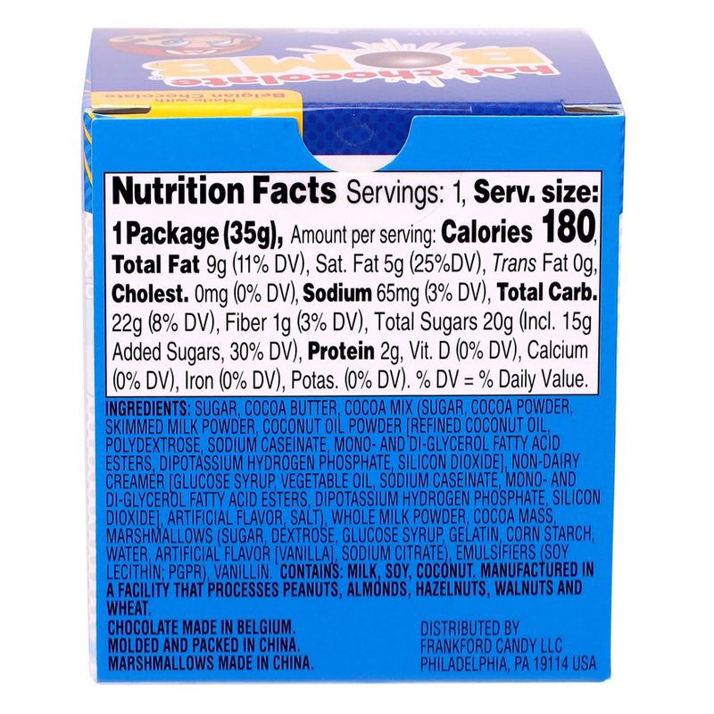 slide 2 of 6, Super Mario Hot Christmas Chocolate Bomb - 1.23oz, 1.23 oz