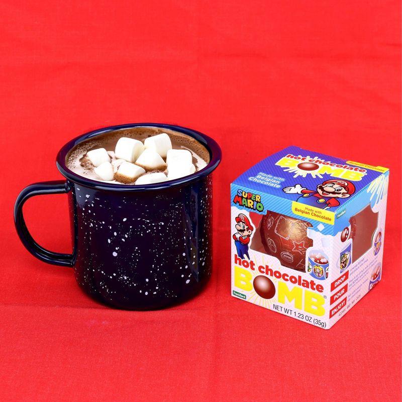 slide 3 of 6, Super Mario Hot Christmas Chocolate Bomb - 1.23oz, 1.23 oz