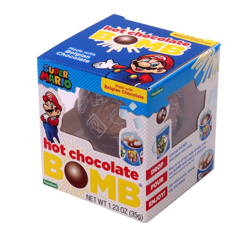 slide 4 of 6, Super Mario Hot Chocolate Bomb - 1.23oz, 1.23 oz