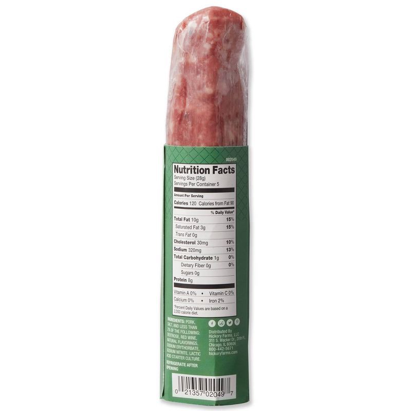 slide 2 of 2, Hickory Farms Italian Dry Salami - 5oz, 5 oz