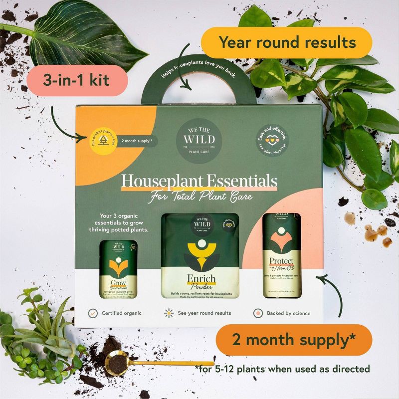 slide 4 of 11, House Plant Care Essentials Kit - WE THE WILD, 1 ct