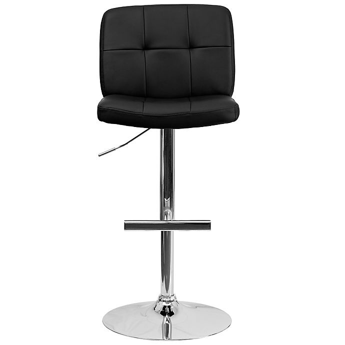 slide 2 of 4, Flash Furniture Adjustable Bar Stool - Black, 1 ct