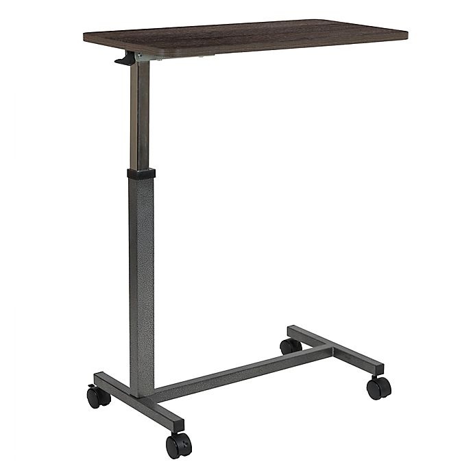 slide 6 of 12, Flash Furniture Overbed Table with Wheels for Home and Hospital, 1 ct