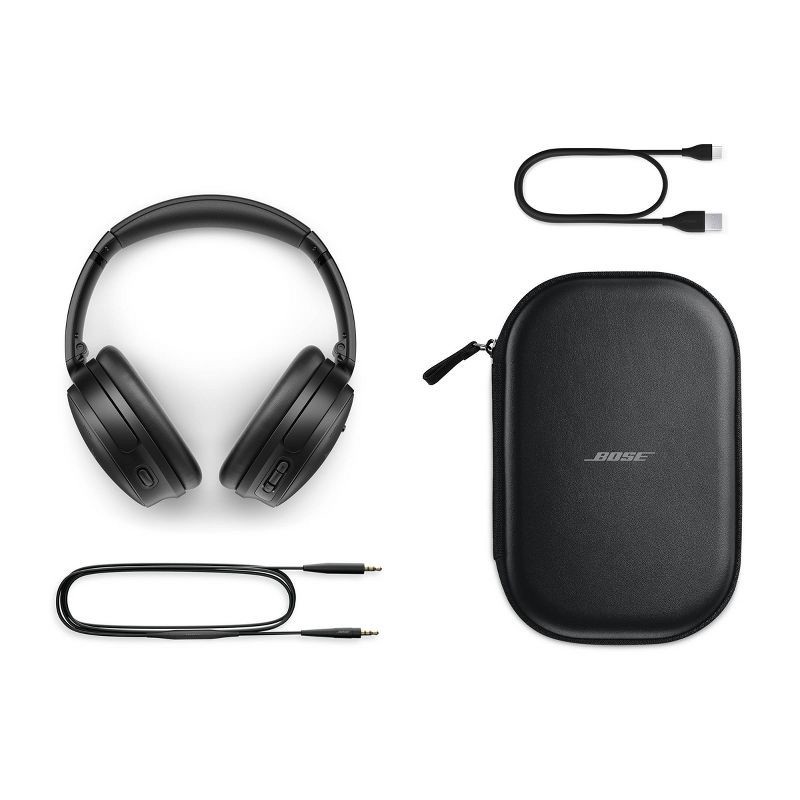 slide 5 of 13, Bose QuietComfort Bluetooth Wireless Noise Cancelling Headphones - Black, 1 ct
