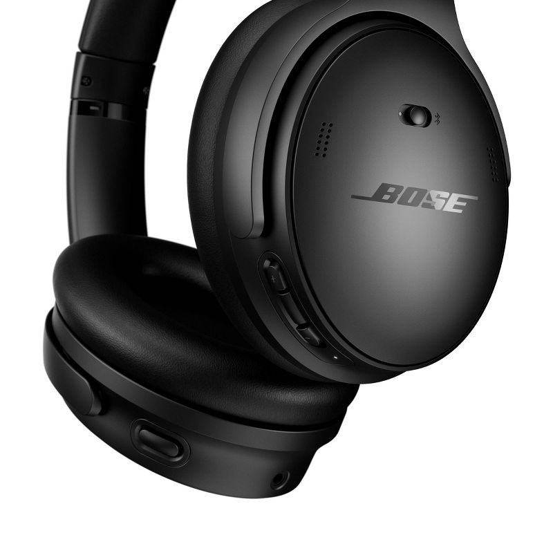 slide 7 of 13, Bose QuietComfort Bluetooth Wireless Noise Cancelling Headphones - Black, 1 ct