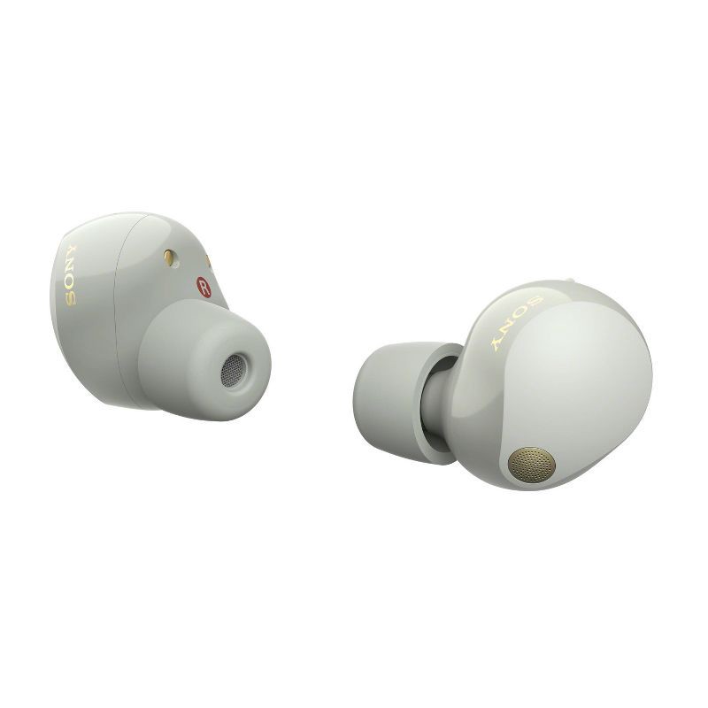 slide 7 of 11, Sony WF1000XM5 True Wireless Bluetooth Noise Canceling Earbuds - Silver, 1 ct