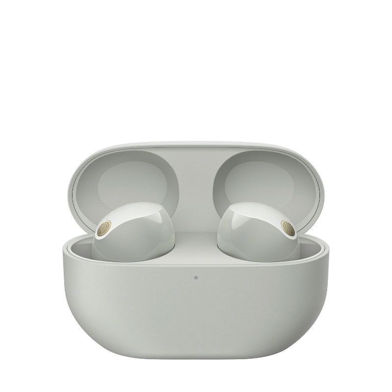 slide 4 of 11, Sony WF1000XM5 True Wireless Bluetooth Noise Canceling Earbuds - Silver, 1 ct