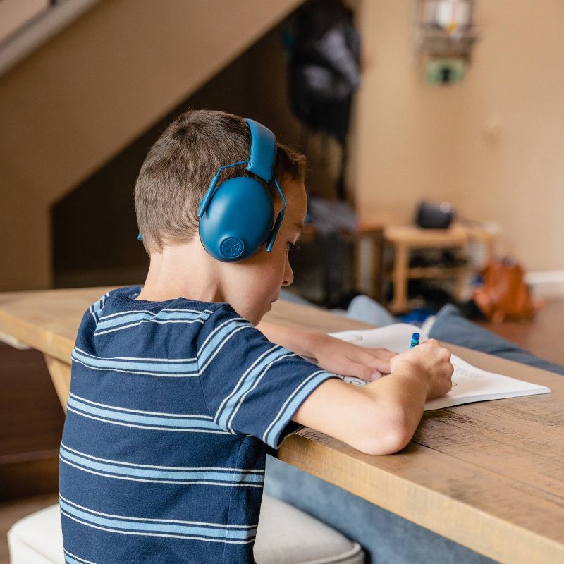 slide 15 of 15, JLab JBuddies Protect Kids Ear Protection Ear Covers - Navy: ABS Material, One Size, 1 ct