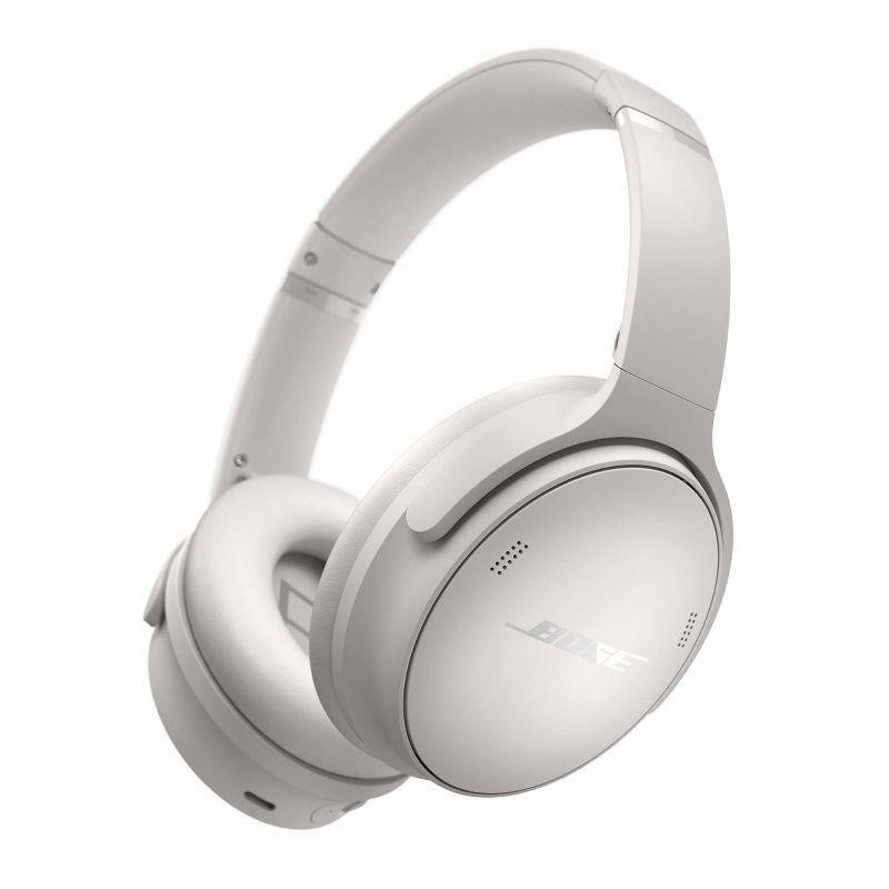 slide 4 of 15, Bose QuietComfort Bluetooth Wireless Noise Cancelling Headphones - White, 1 ct