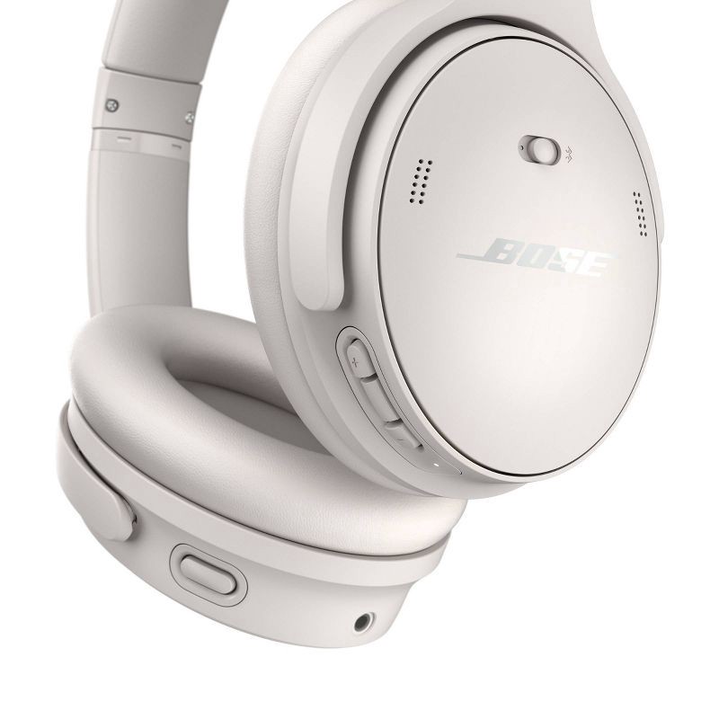 slide 7 of 15, Bose QuietComfort Bluetooth Wireless Noise Cancelling Headphones - White, 1 ct