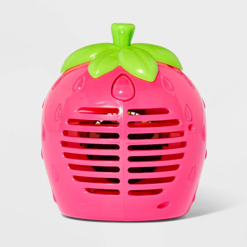 slide 3 of 4, Strawberry Bubble Machine - Sun Squad™: Plastic Blower Toy for Kids Ages 3+, 1 ct