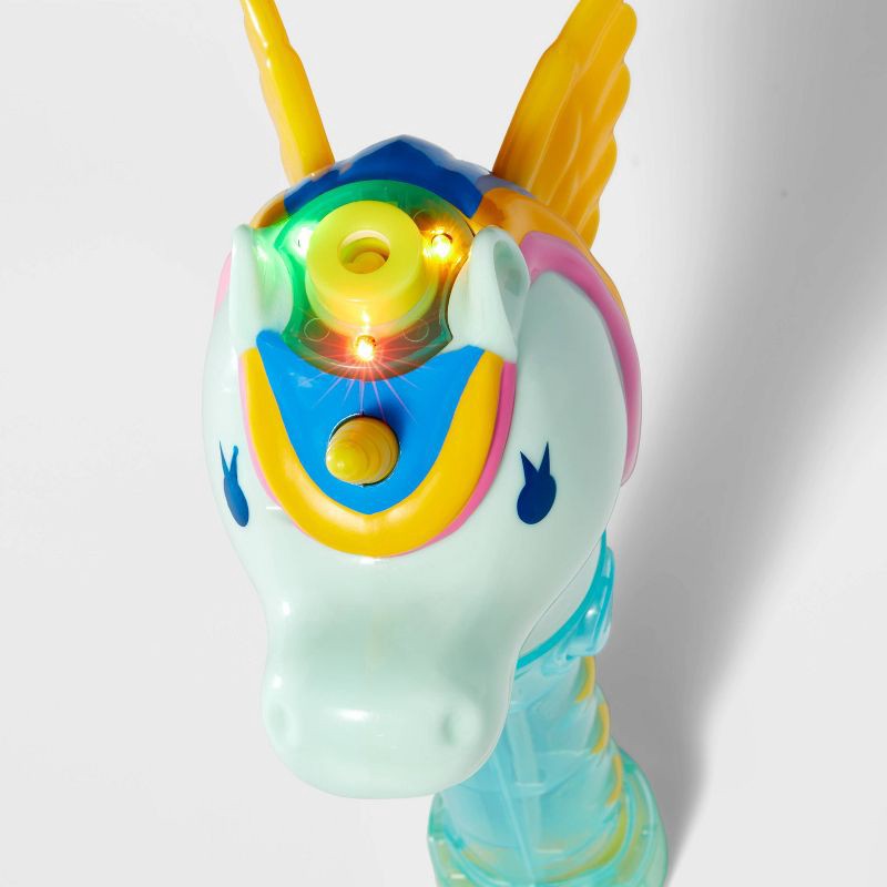 slide 3 of 4, Unicorn Bubble Wand - Sun Squad™: Bubble Toys for Kids, Ages 3+, 1 ct