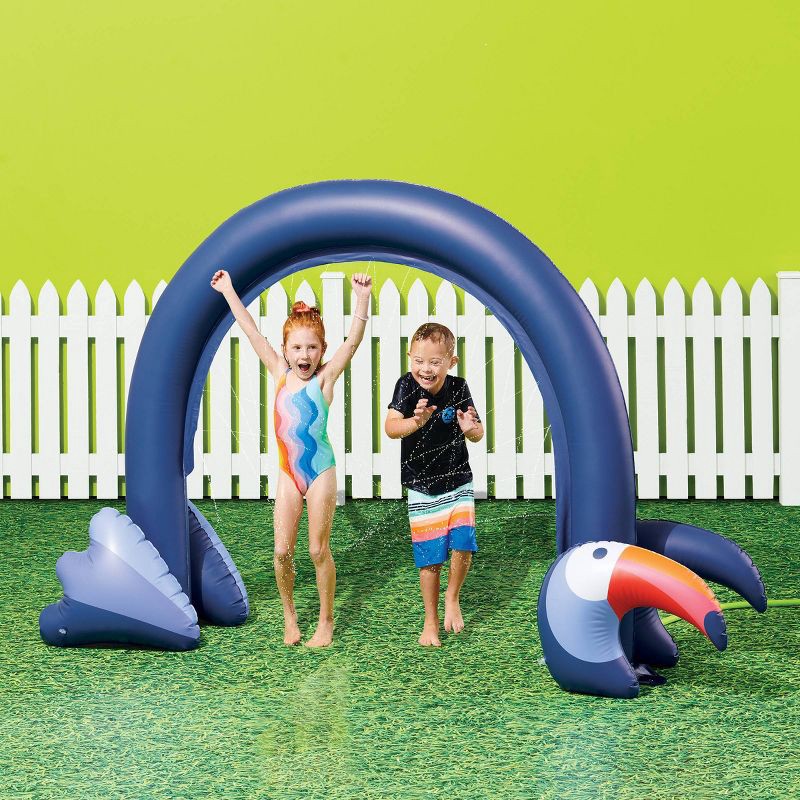 slide 5 of 5, Toucan Arch Sprinkler - Sun Squad™, 1 ct