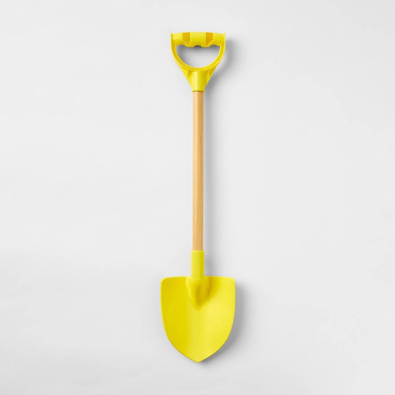 slide 1 of 3, Sand Toys 26" Shovel Wood Handle - Sun Squad™: Ideal for Outdoor Fun, 1 ct