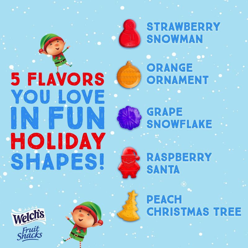 slide 3 of 6, Welch's Welchs Christmas Mixed Fruit Snacks - 13oz/26ct, 13 oz, 26 ct