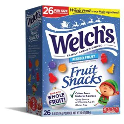 Welch's Christmas Mixed Fruit Snacks - 13oz/26ct