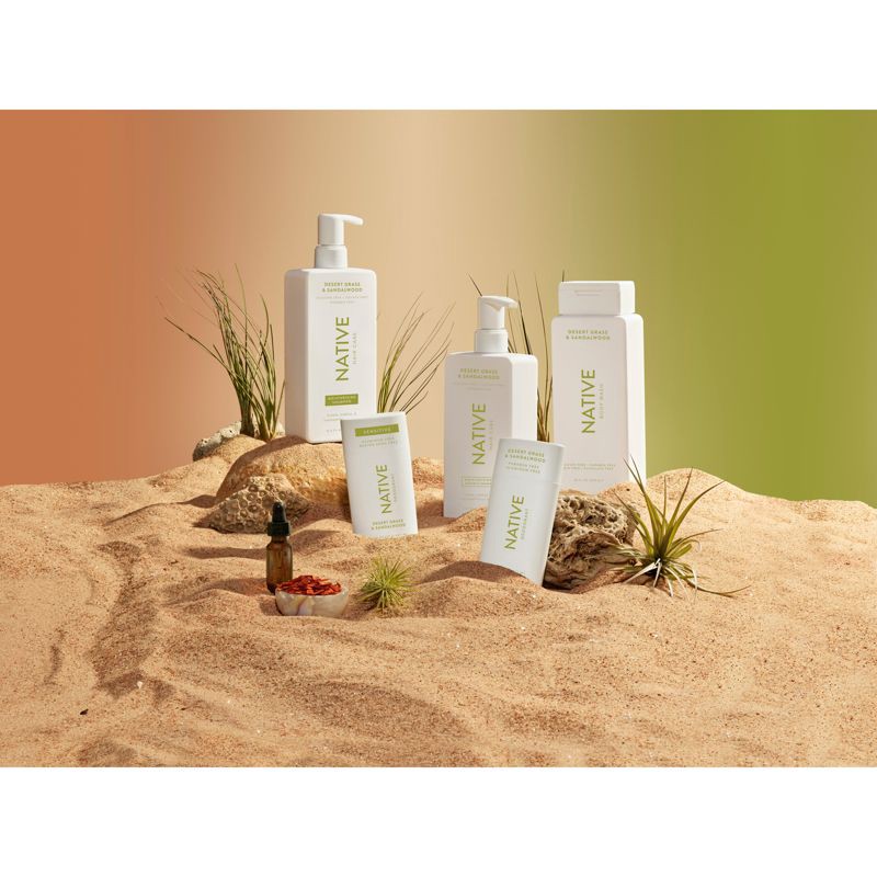 slide 5 of 7, Native Deodorant - Desert Grass & Sandalwood - Aluminum Free - 2.65 oz, 2.65 oz
