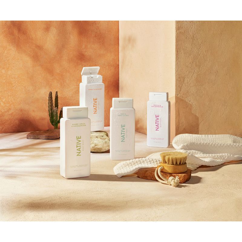 slide 5 of 6, Native Body Wash - Vanilla & Cactus Flower - Sulfate Free - 18 fl oz, 18 fl oz