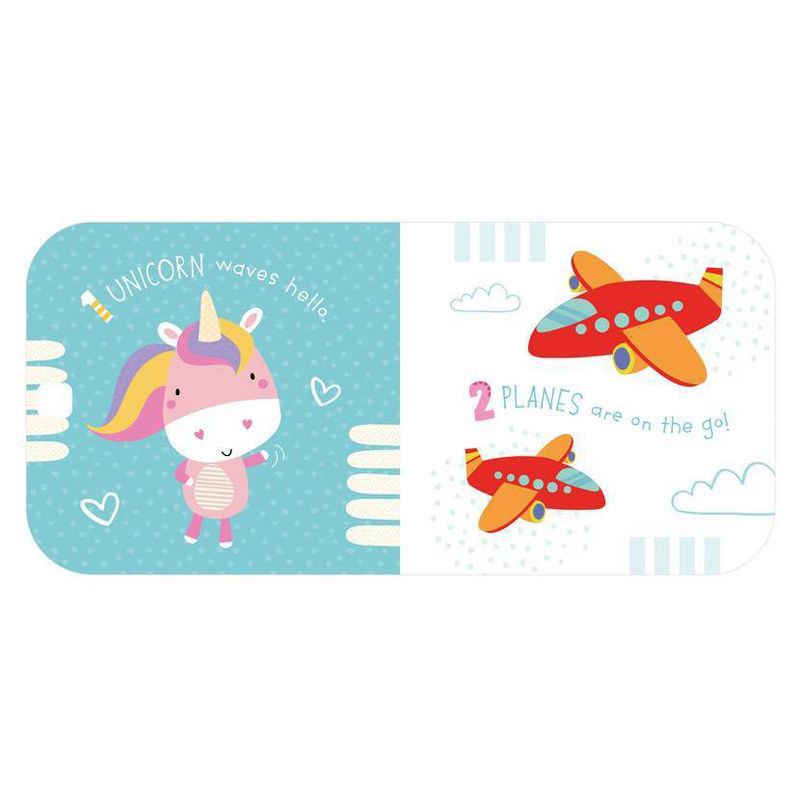 slide 3 of 5, Make Believe Ideas New Baby Learning Toy - Unicorn Book, 1 ct