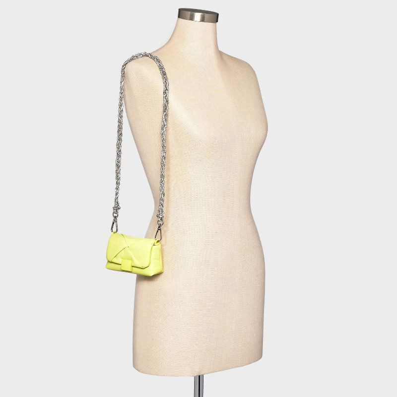 slide 2 of 5, Crystal Rope Shoulder Handbag Strap - A New Day™ Silver, 1 ct