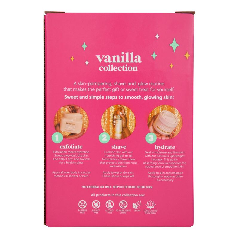 slide 8 of 9, Tree Hut Golden Vanilla Gift Set - 3ct, 3 ct