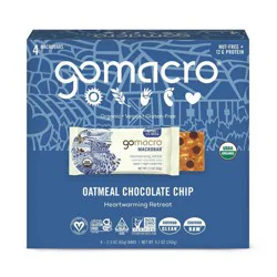 GoMacro Oatmeal Chocolate Chip MacroBar 4ct Multipack