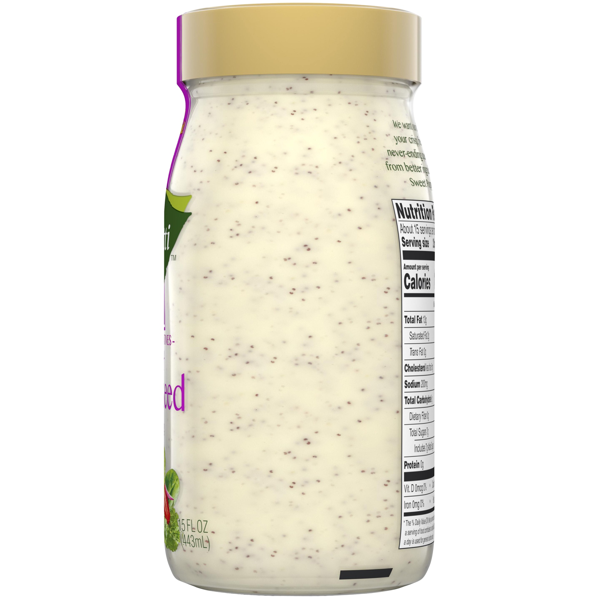 slide 3 of 6, Marzetti Poppyseed Dressing, 15 fl oz