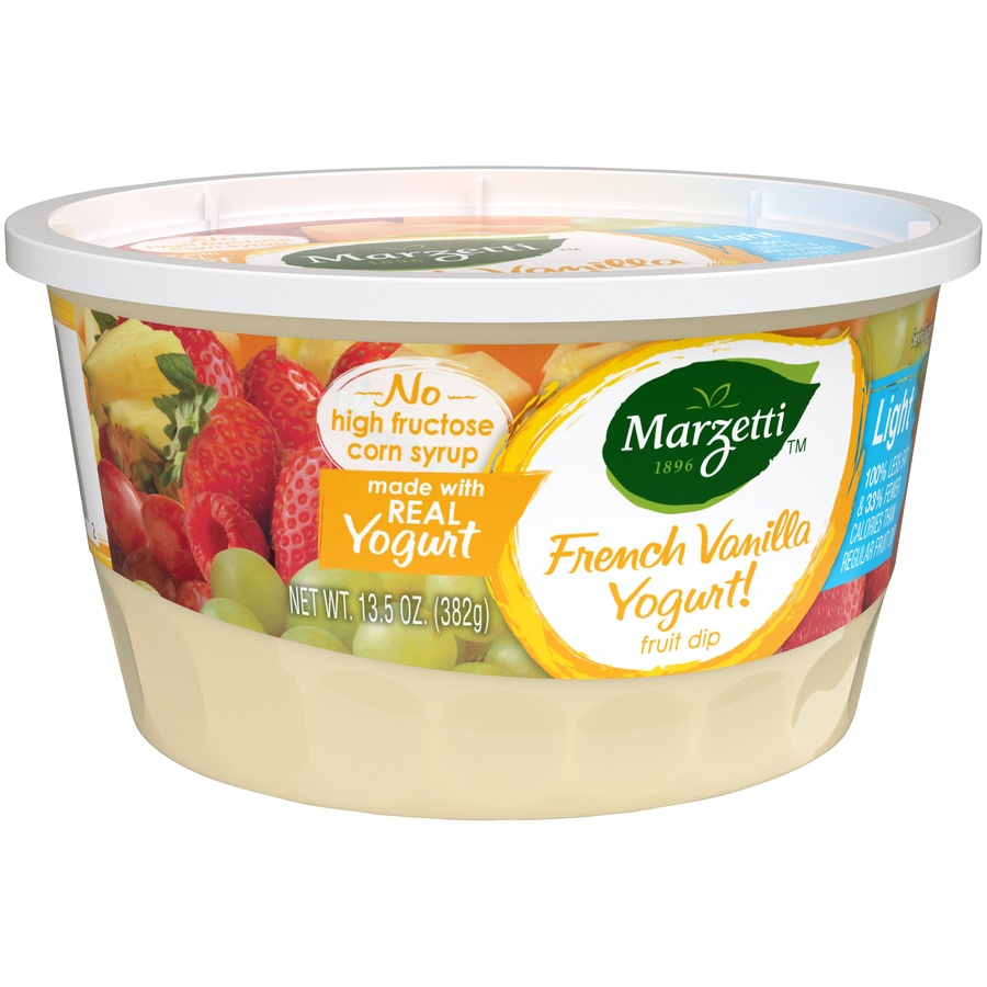 slide 4 of 8, Marzetti Light French Vanilla Yogurt Fruit Dip, 12 oz