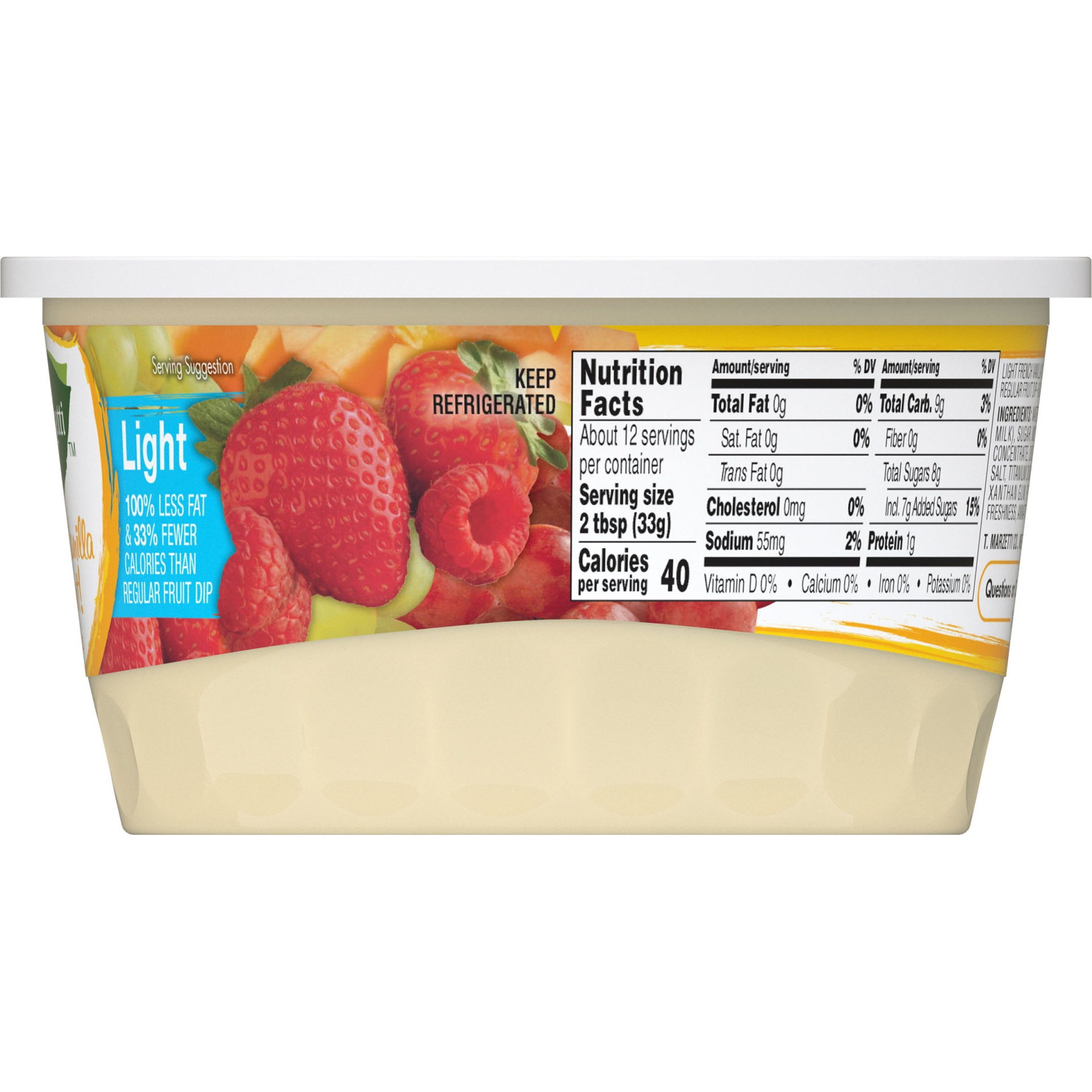 slide 2 of 8, Marzetti Light French Vanilla Yogurt Fruit Dip, 12 oz