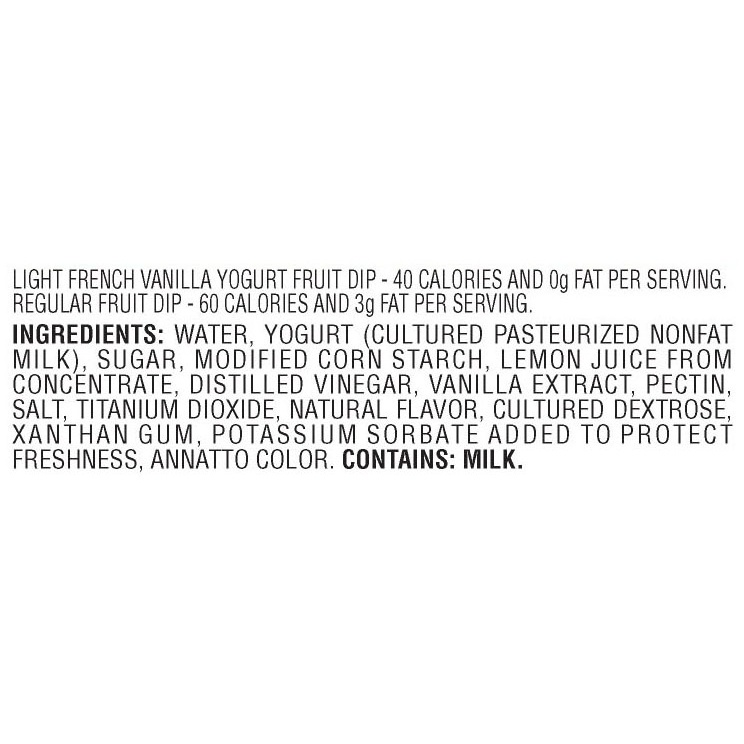 slide 7 of 8, Marzetti Light French Vanilla Yogurt Fruit Dip, 12 oz