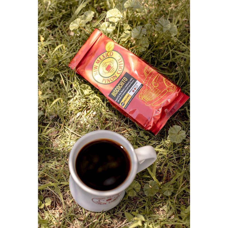 slide 6 of 6, NEW MEXICO PINON COFFEE New Mexico Pinon Biscochito Medium Roast Ground Coffee -12oz, 12 oz