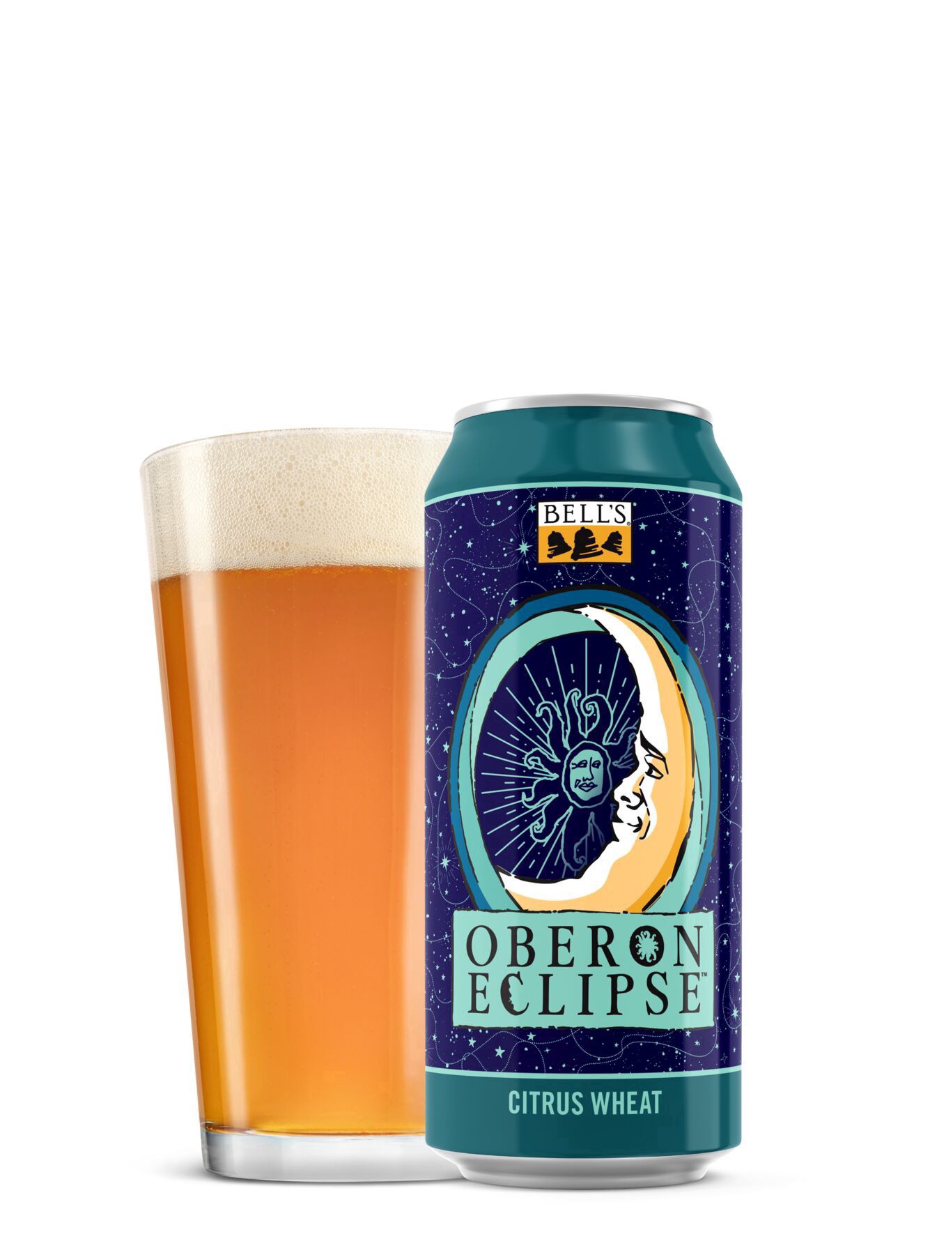 slide 3 of 4, Bell's Oberon Eclipse Citrus Wheat Ale Beer, 4 Pack, 16 fl oz Cans, 4 ct; 16 oz