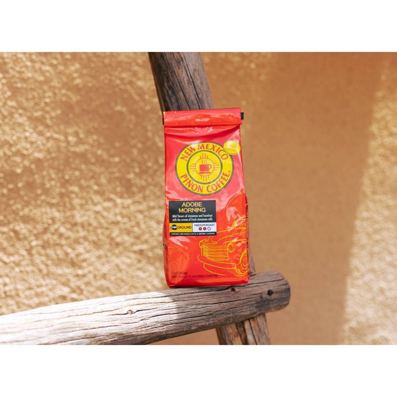 slide 5 of 7, NEW MEXICO PINON COFFEE New Mexico Pinon Adobe Morning Medium Roast Ground Coffee - 12oz, 12 oz