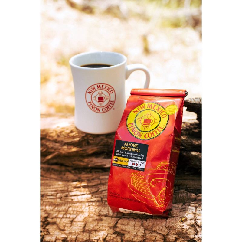 slide 6 of 7, NEW MEXICO PINON COFFEE New Mexico Pinon Adobe Morning Medium Roast Ground Coffee - 12oz, 12 oz
