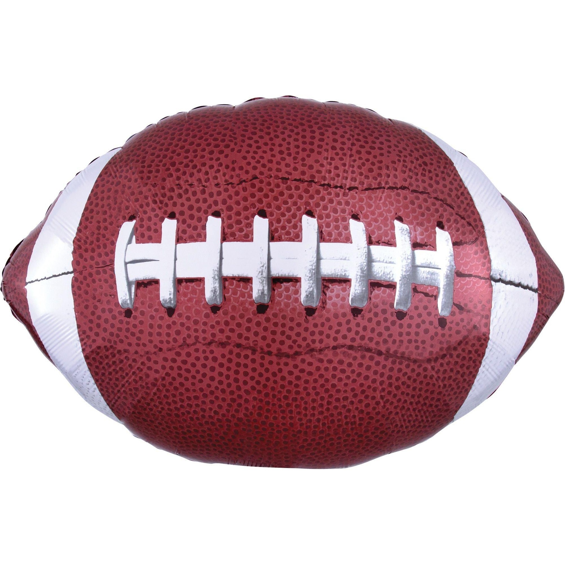 slide 1 of 1, Party City Giant Football (Uninflated) Balloon, 1 ct