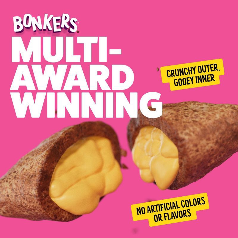 slide 4 of 12, Bonkers Adult Crunchy and Soft Cat Treats Chicken, Cheese & Catnip Flavor - 3oz, 3 oz