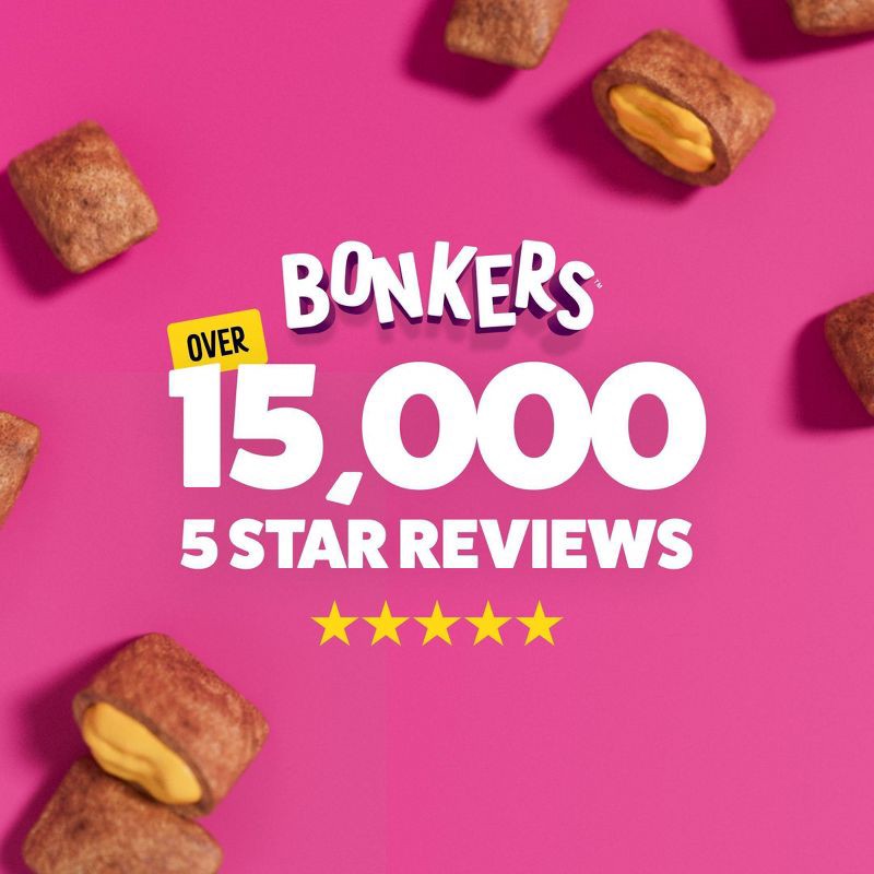 slide 6 of 12, Bonkers Adult Crunchy and Soft Cat Treats Chicken, Cheese & Catnip Flavor - 3oz, 3 oz