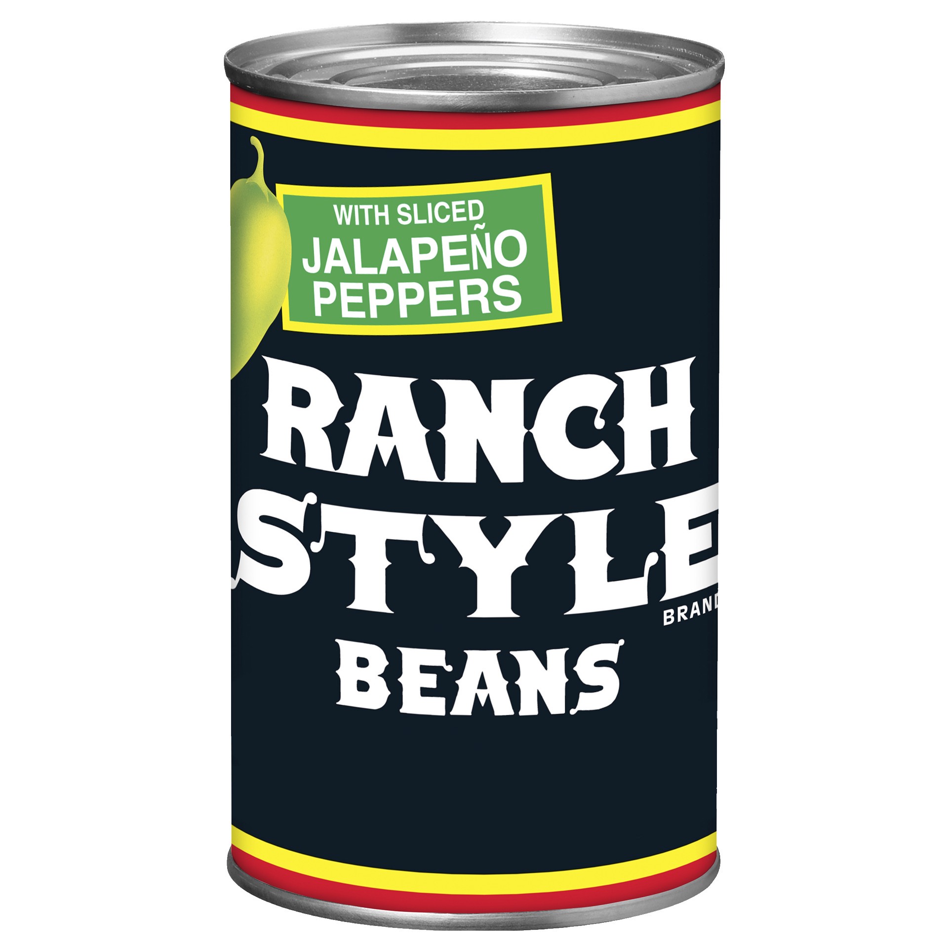 slide 1 of 5, Ranch Style Beans Beans with Sliced Jalapeno Peppers 26 oz, 26 oz