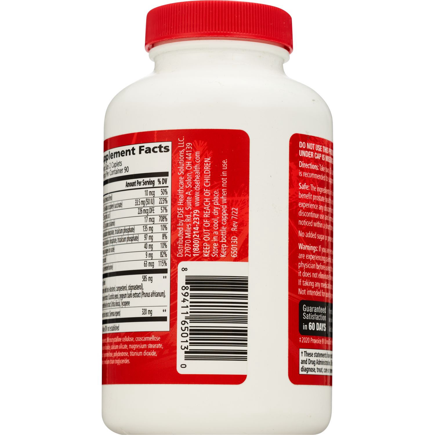 slide 4 of 4, Urinozinc Plus Prostate Health Beta+Saw Palmetto Caplets, 180 ct