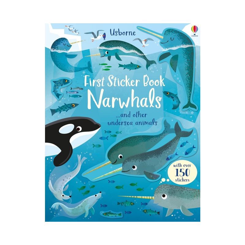 slide 1 of 1, Usborne Books First Sticker Book Narwhals - (First Sticker Books) by Holly Bathie (Paperback), 1 ct