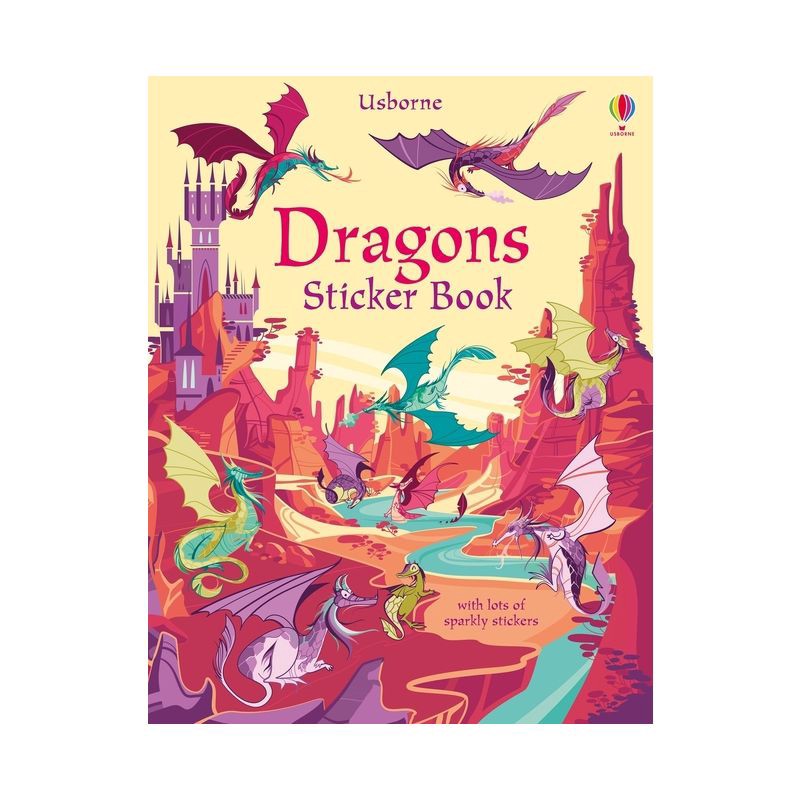 slide 1 of 1, Usborne Books Dragons Sticker Book - (Sticker Books) by Fiona Watt (Paperback), 1 ct