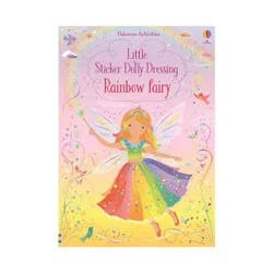 Usborne Books Little Sticker Dolly Dressing Rainbow Fairy - by Fiona Watt (Paperback)