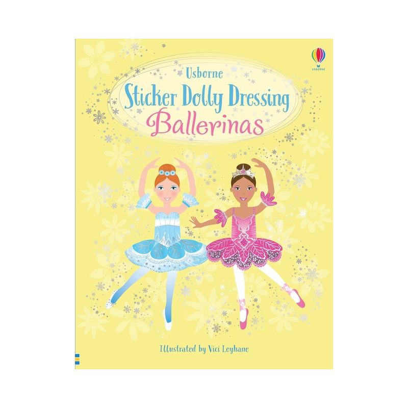 slide 1 of 1, Usborne Books Sticker Dolly Dressing Ballerinas - by Leonie Pratt (Paperback), 1 ct