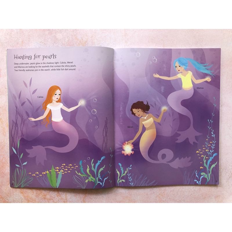 slide 3 of 3, Usborne Books Sticker Dolly Dressing Mermaids - by Fiona Watt (Paperback), 1 ct