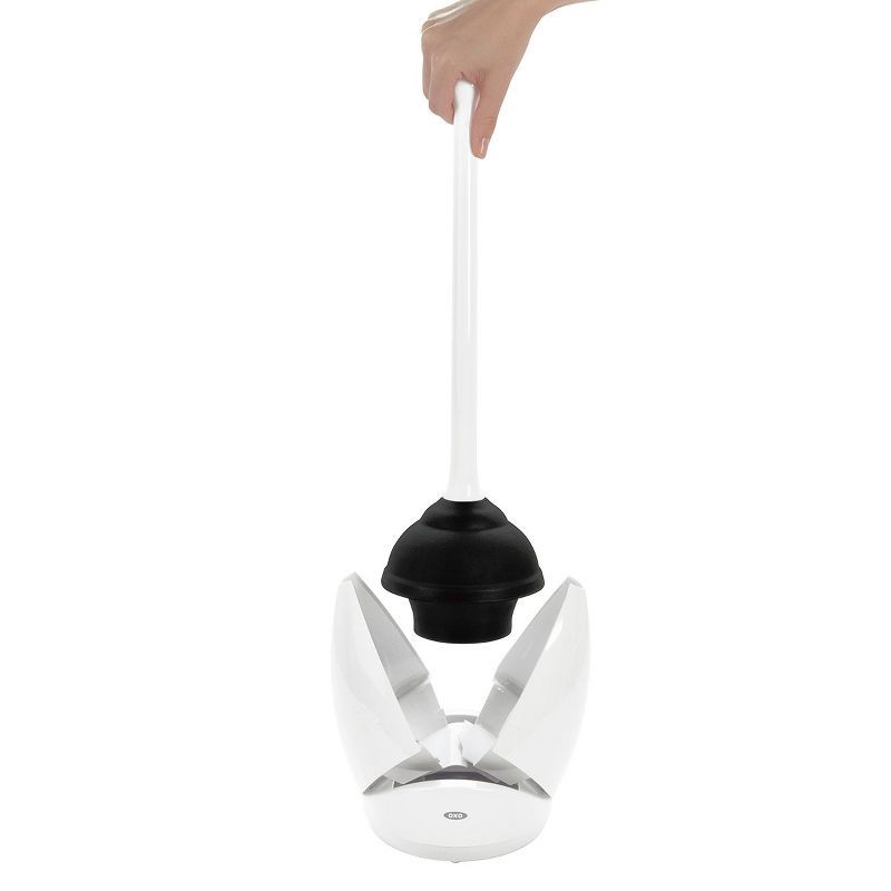 slide 2 of 6, OXO Toilet Plunger and Canister, 1 ct