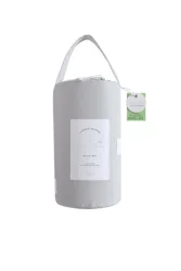 Eden Home Solid Cream, Standard, Pillow Cases