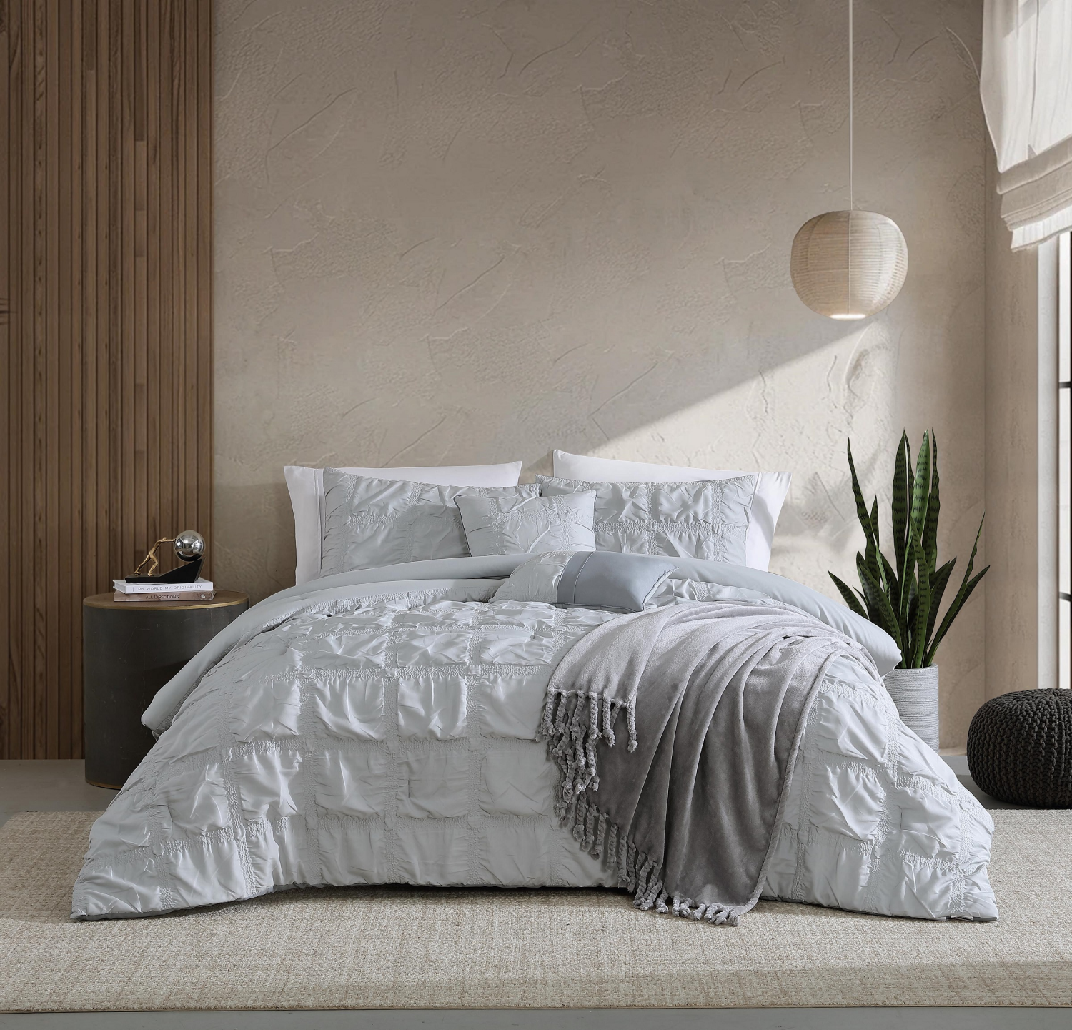 slide 2 of 3, Style Loft Gunnar 6pc Comforter Set, Queen, 6 ct