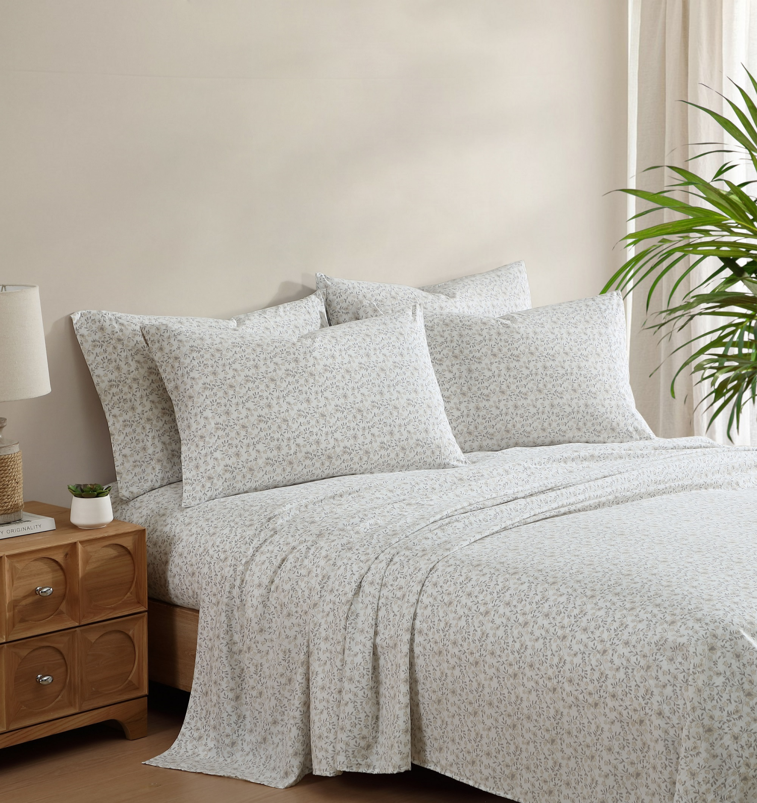 slide 2 of 3, Eden Home Alchemy Sheet Set, King, 4PC, 4 ct