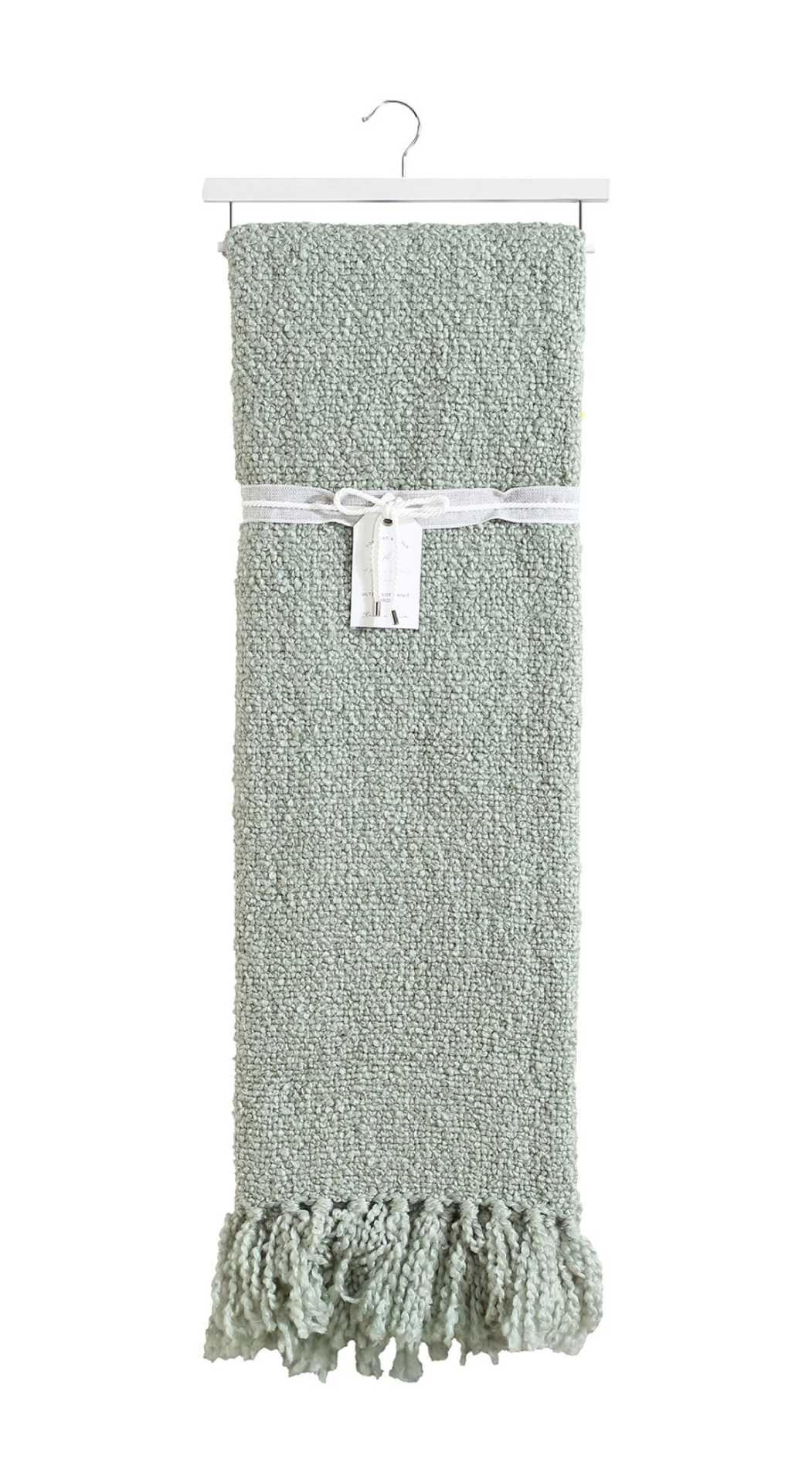 slide 5 of 5, Eden Home Winnie Fringe Knit Throw, 50x70, 1 ct